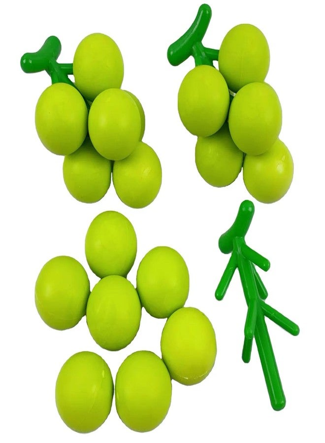 Radhya Accessories 7 Pcs- 1 Box Grapes Erasers for Kids Non Toxic Fancy Eraser for School Fruit Pencil Erasers Birthday Gift - Image 1